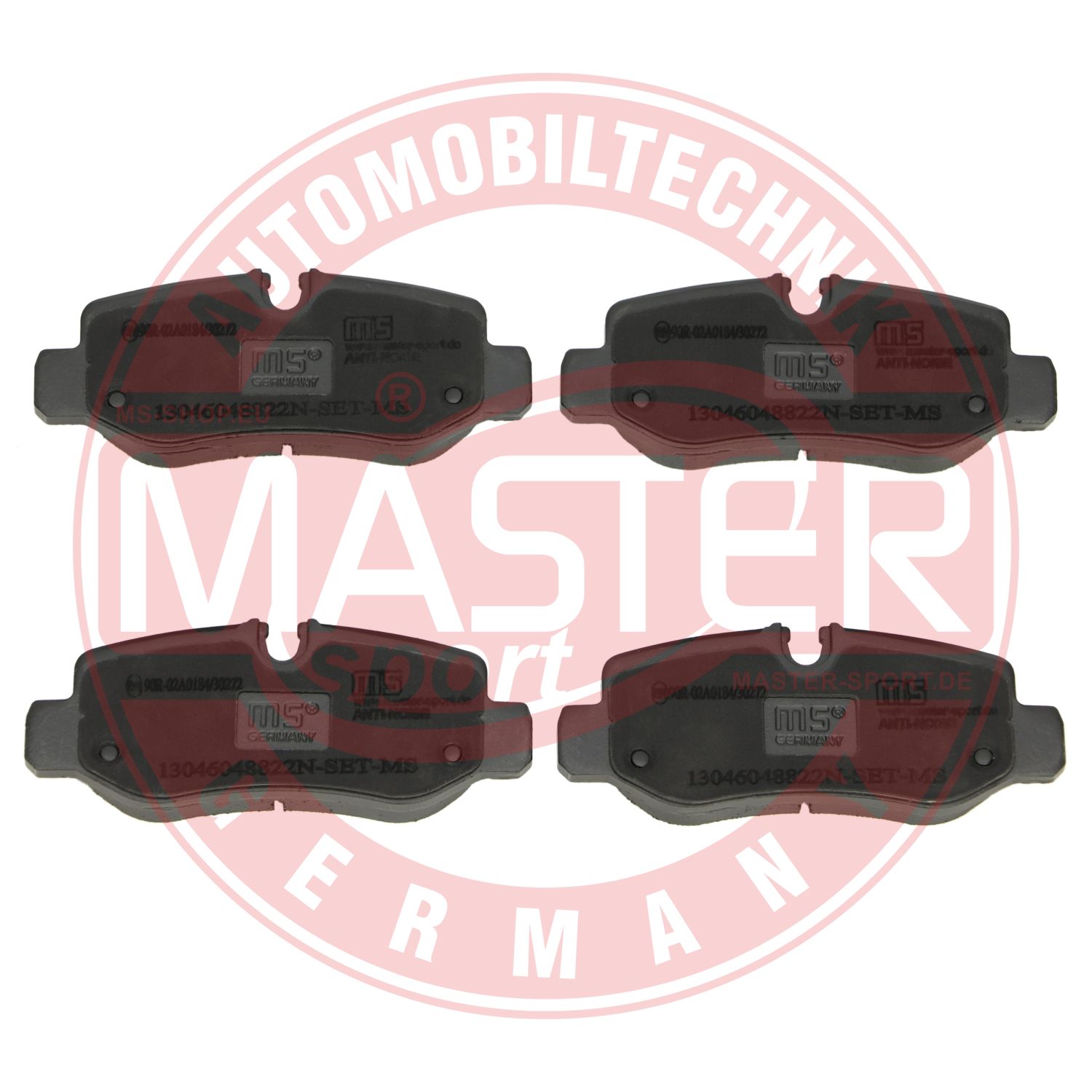 Placute frana MASTERSPORT GERMANY 13046048822N-SET-MS